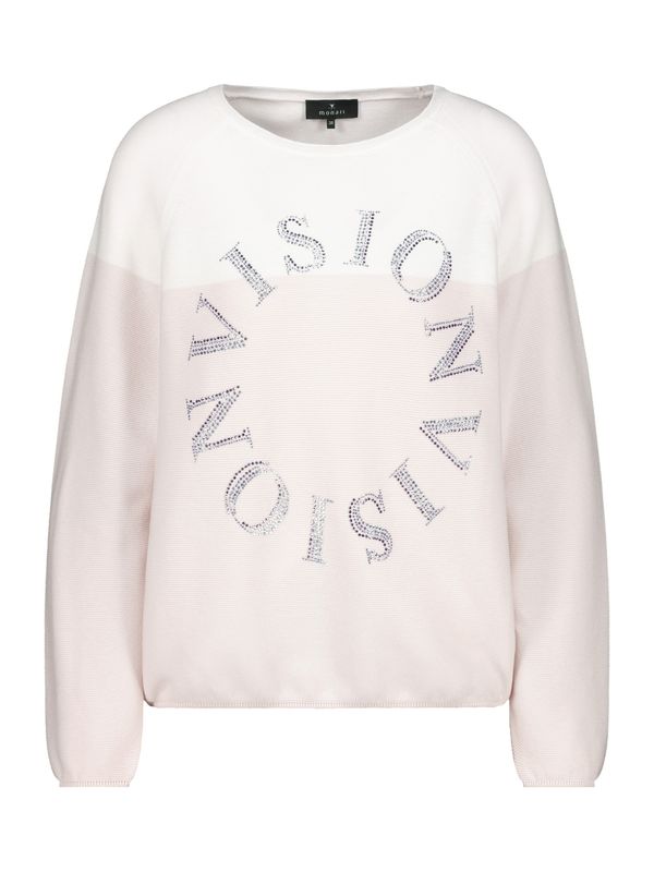 monari monari Pulover  pesek / bela