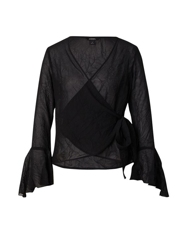 Monki Monki Bluza  črna