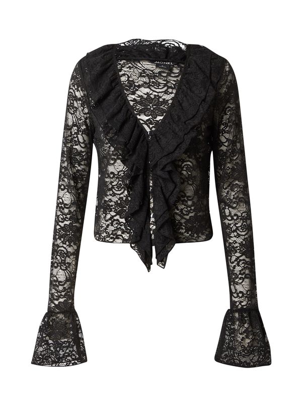 Monki Monki Bluza  črna