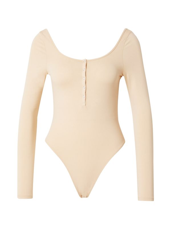 Monki Monki Bodi majica 'MICHELLE'  svetlo bež