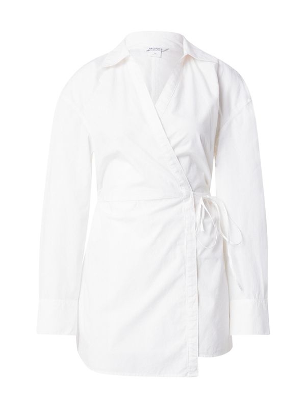 Monki Monki Dolga srajca  bela