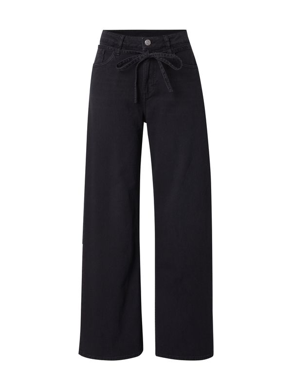 Monki Monki Hlače  črna