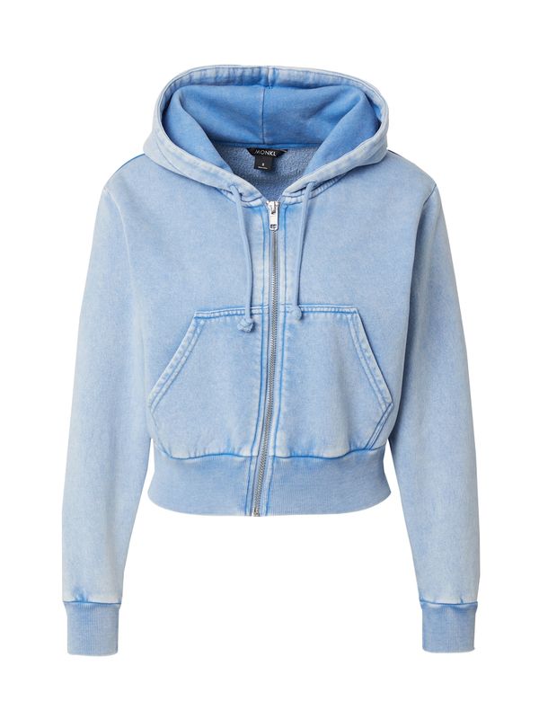 Monki Monki Jopa na zadrgo  moder denim