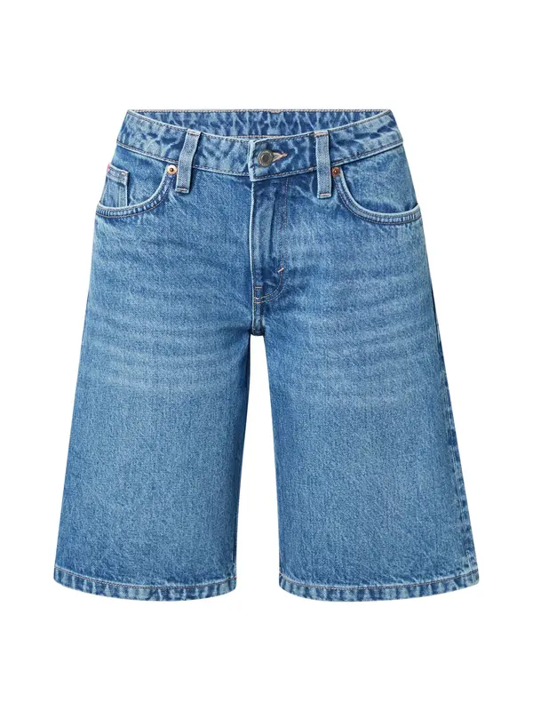 Monki Monki Kavbojke  moder denim