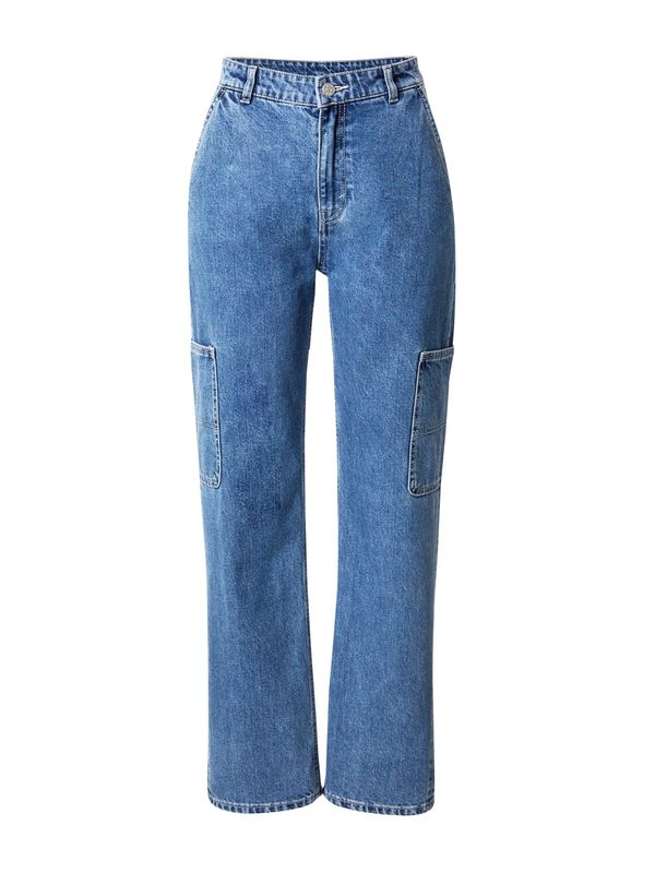 Monki Monki Kavbojke  moder denim