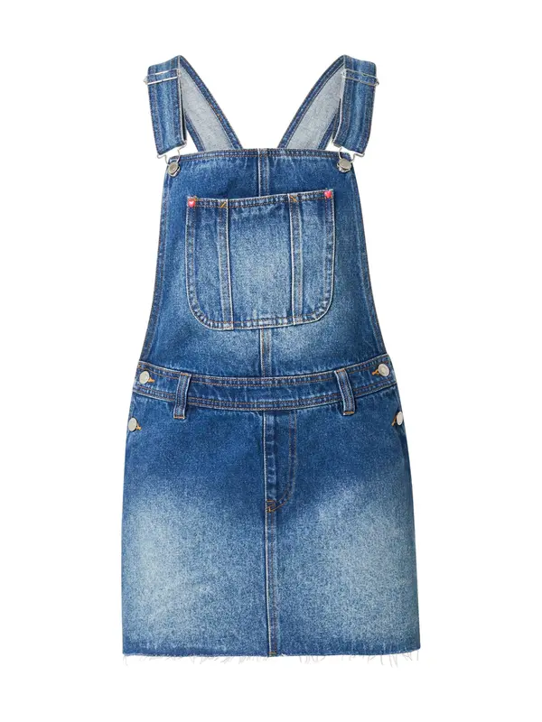 Monki Monki Krilo z naramnicami  moder denim