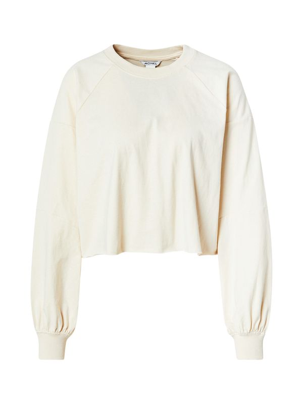 Monki Monki Majica  ecru
