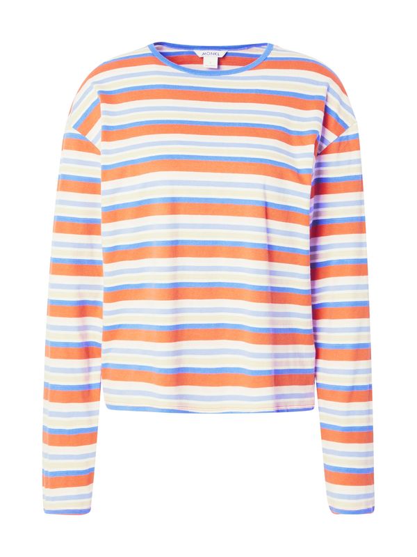 Monki Monki Majica  kraljevo modra / svetlo modra / jastog / bela