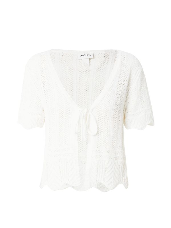 Monki Monki Pletena jopa  bela