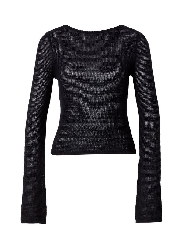 Monki Monki Pulover  črna