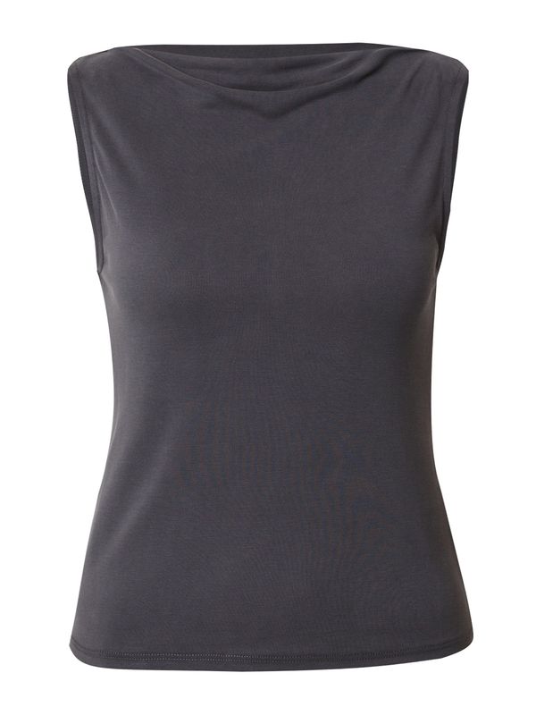 Monki Monki Top  črn denim