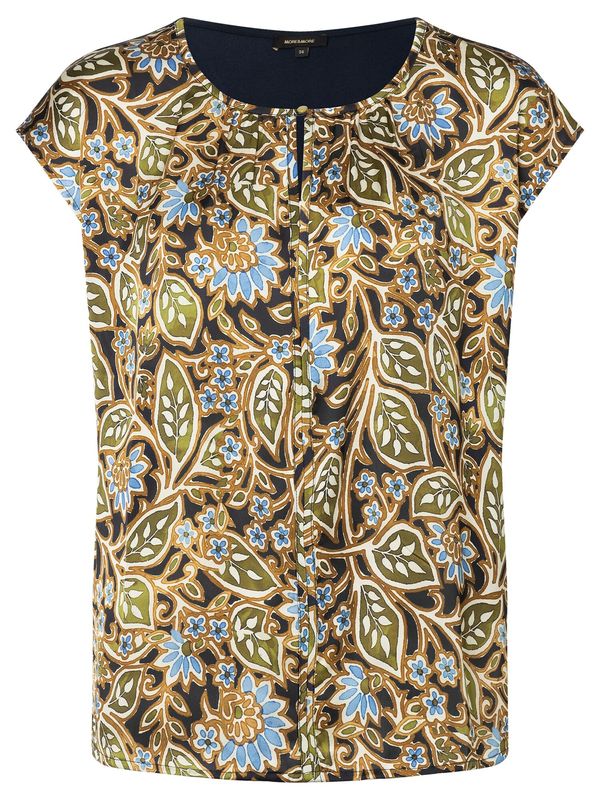 MORE & MORE MORE & MORE Bluza  marine / svetlo modra / oliva / bela