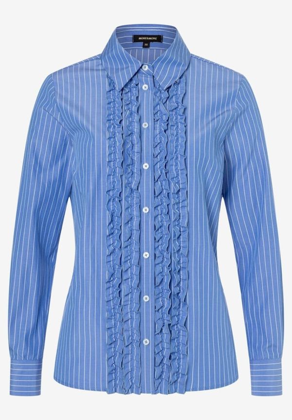 MORE & MORE MORE & MORE Bluza  modra / bela