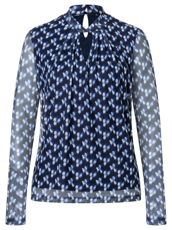 MORE & MORE MORE & MORE Bluza  modra / marine / golobje modra / bela