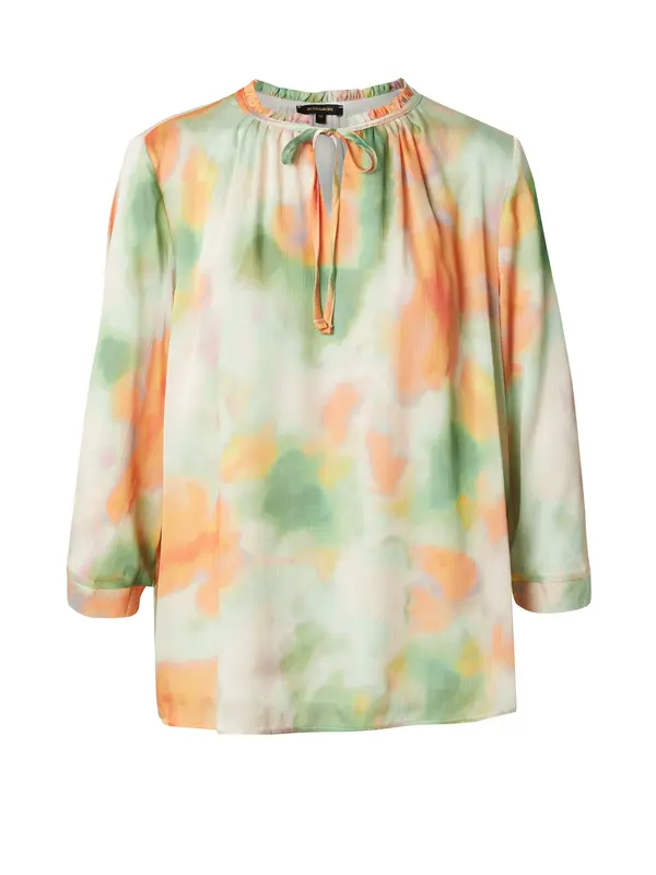 MORE & MORE MORE & MORE Bluza  pastelno zelena / korala / pastelno oranžna / pastelno roza