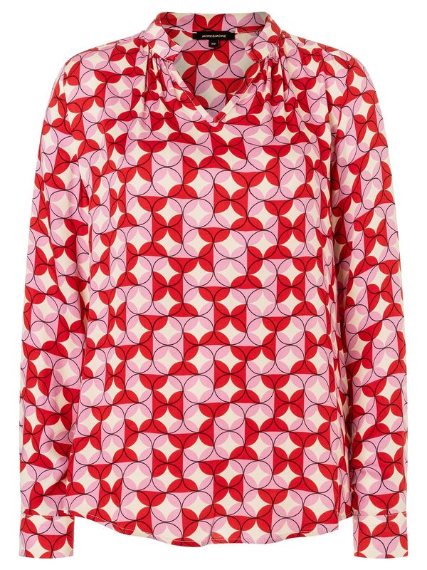 MORE & MORE MORE & MORE Bluza  roza / rdeča / črna / bela