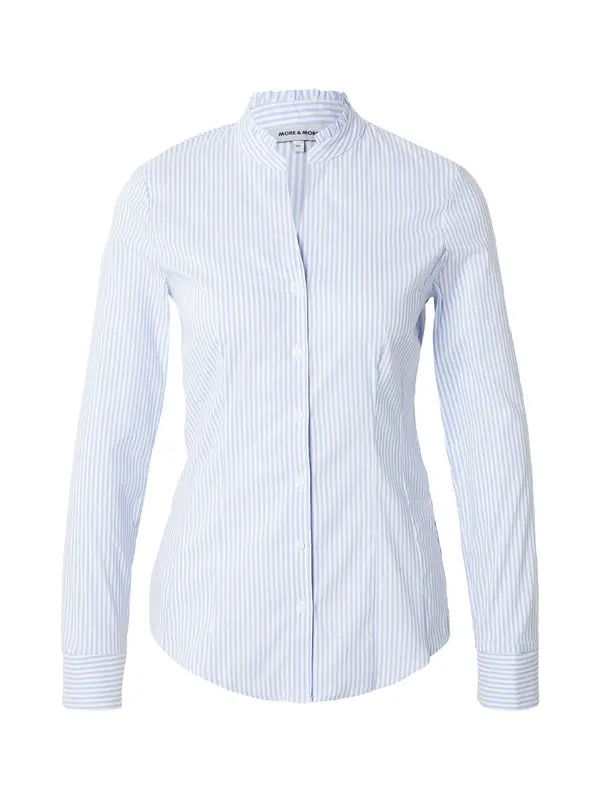 MORE & MORE MORE & MORE Bluza  svetlo modra / bela