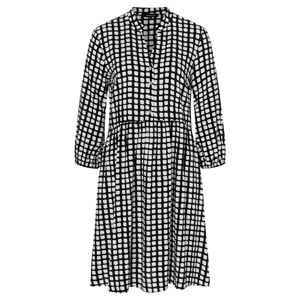 MORE & MORE MORE & MORE Dolga srajca  črna / bela