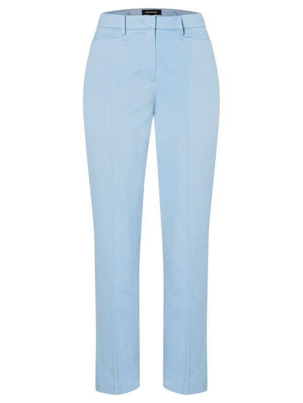 MORE & MORE MORE & MORE Hlače na rob  svetlo modra