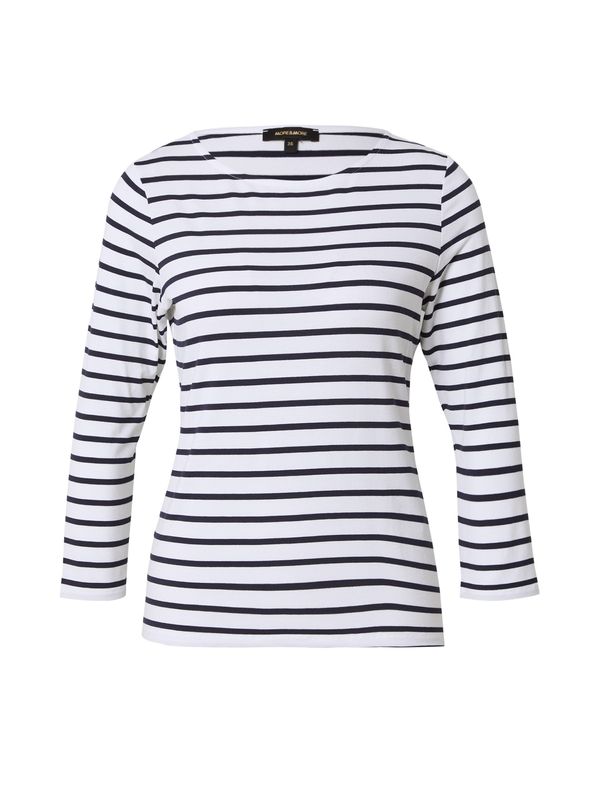 MORE & MORE MORE & MORE Majica  nočno modra / bela