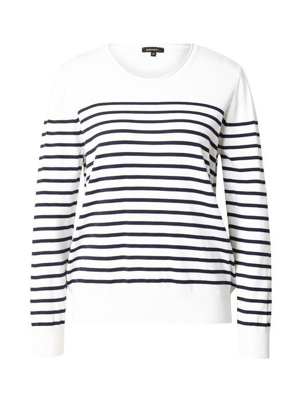 MORE & MORE MORE & MORE Pulover  črna / bela