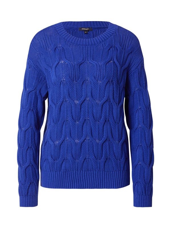 MORE & MORE MORE & MORE Pulover  kobalt modra