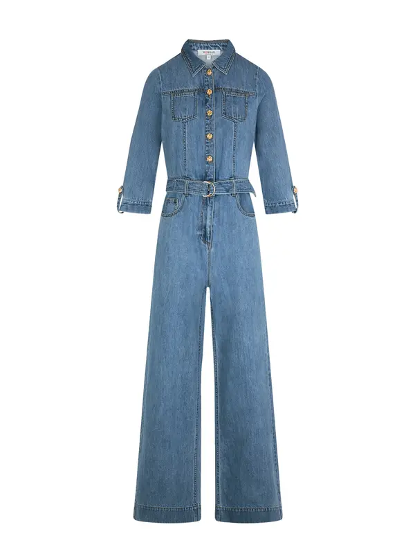 Morgan Morgan Kombinezon '261-PIMA'  moder denim