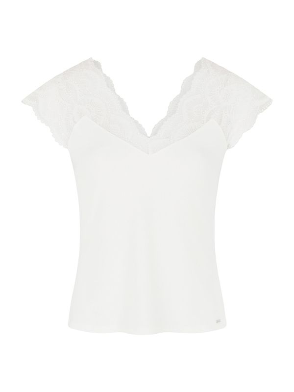 Morgan Morgan Majica 'DELO'  off-bela