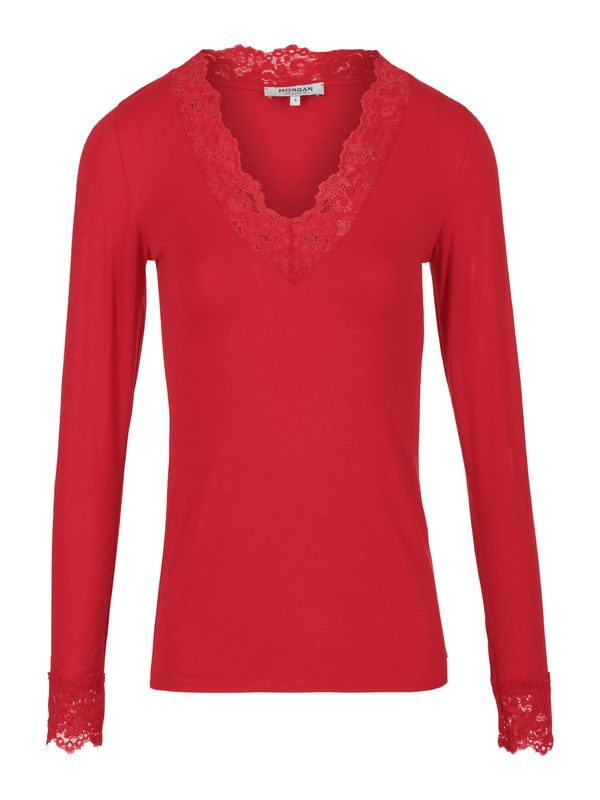 Morgan Morgan Majica 'TRACY'  rdeča