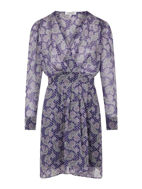 Morgan Morgan Obleka 'RELIA'  zelena / lila / bela