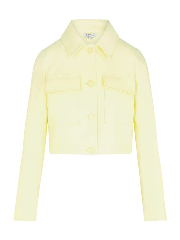 Morgan Morgan Prehodna jakna  pastelno rumena