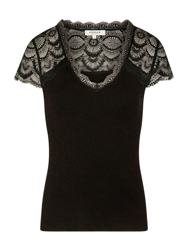 Morgan Morgan Pulover  črna