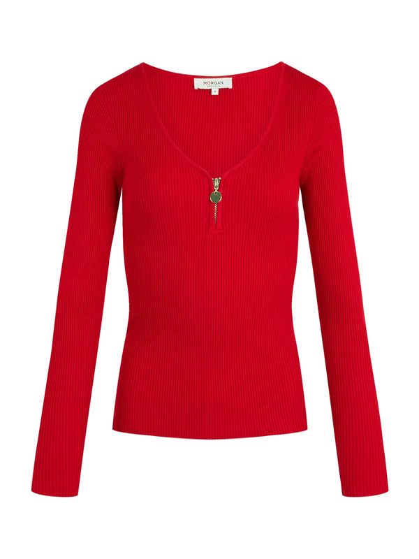 Morgan Morgan Pulover  rdeča