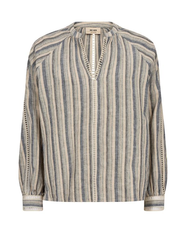 MOS MOSH MOS MOSH Bluza  bež / mornarska