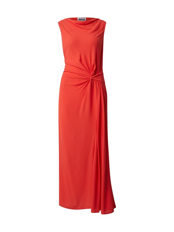 Moschino Jeans Moschino Jeans Obleka  oranžno rdeča