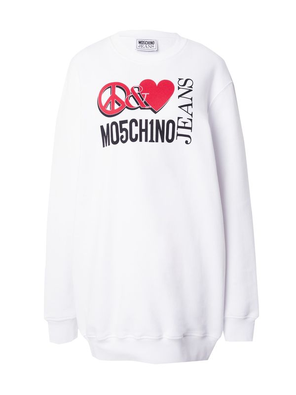 Moschino Jeans Moschino Jeans Obleka  živo rdeča / črna / bela