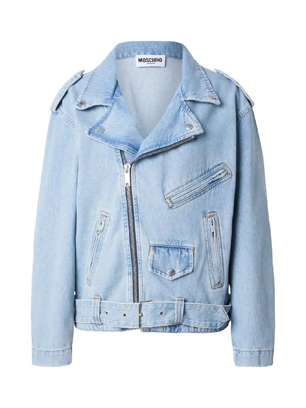 Moschino Jeans Moschino Jeans Prehodna jakna  moder denim