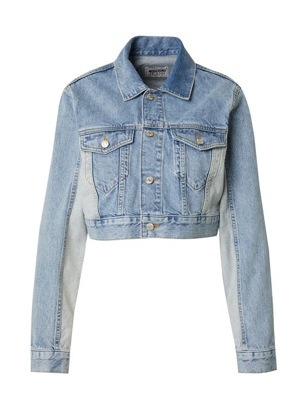 Moschino Jeans Moschino Jeans Prehodna jakna  moder denim / pastelno modra