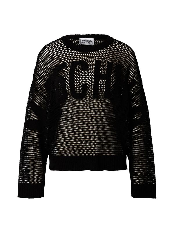 Moschino Jeans Moschino Jeans Pulover  črna