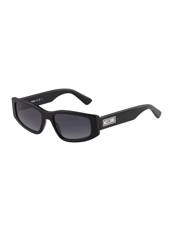 MOSCHINO MOSCHINO Sončna očala  črna / bela