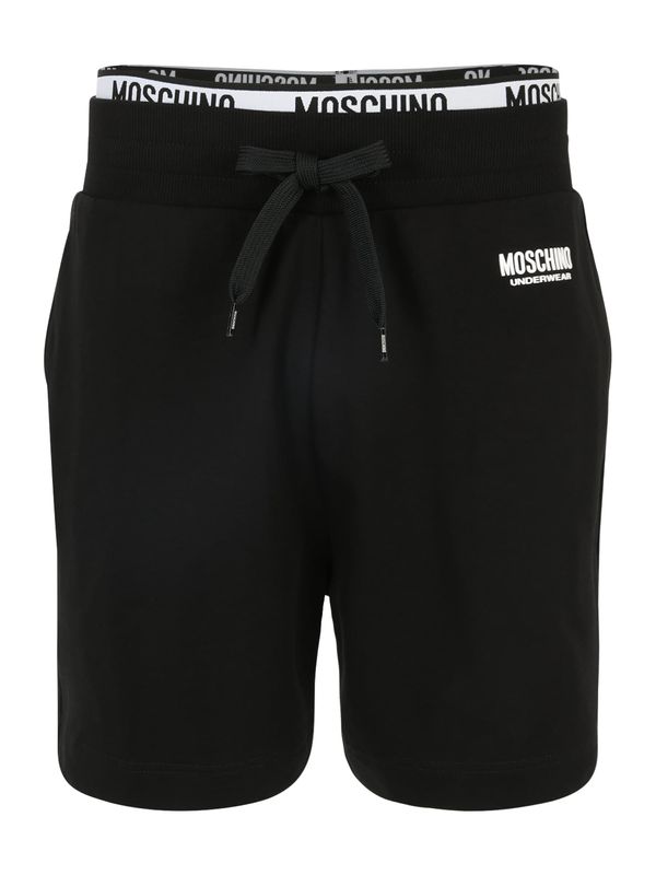 Moschino Underwear Moschino Underwear Hlače  črna / bela