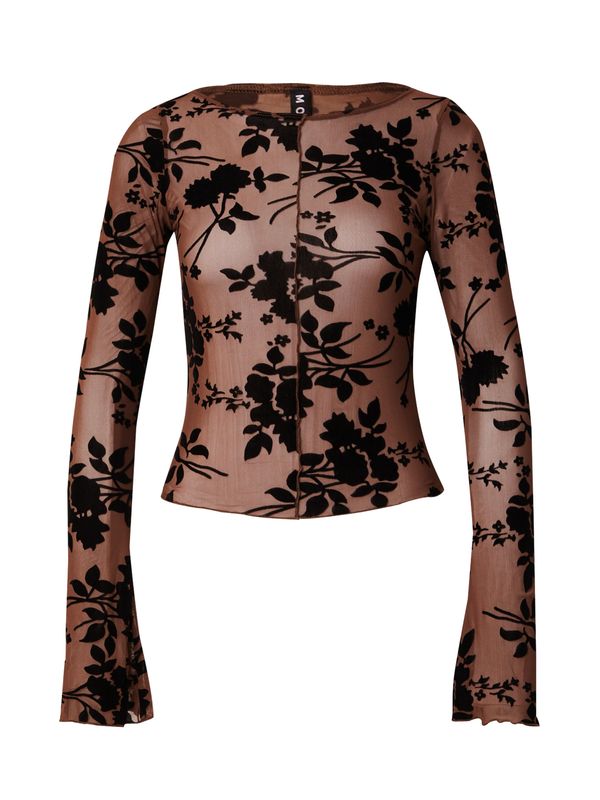 Motel Motel Majica 'Zerlin'  rjava / črna