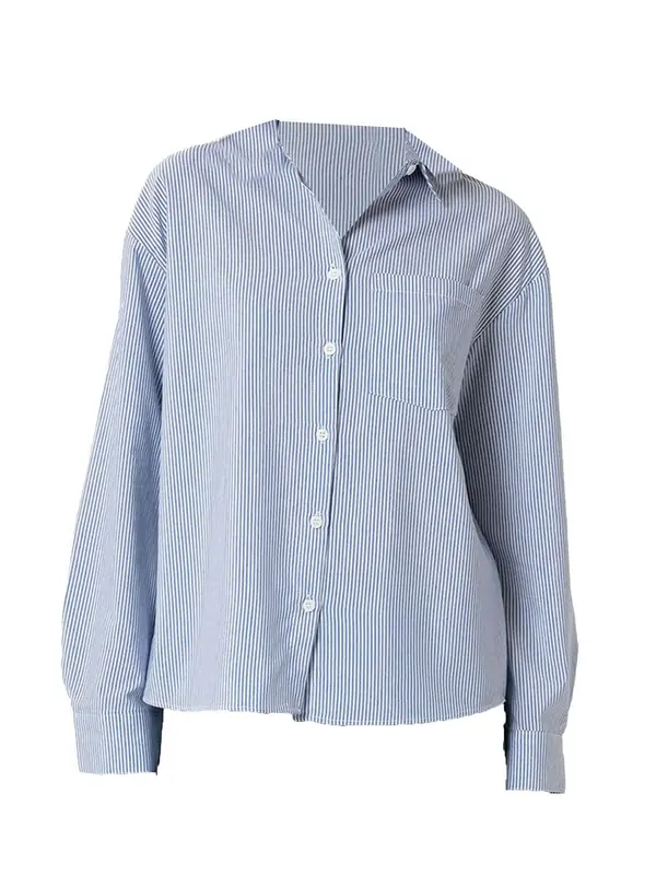 Moxx Paris Moxx Paris Bluza  modra / bela