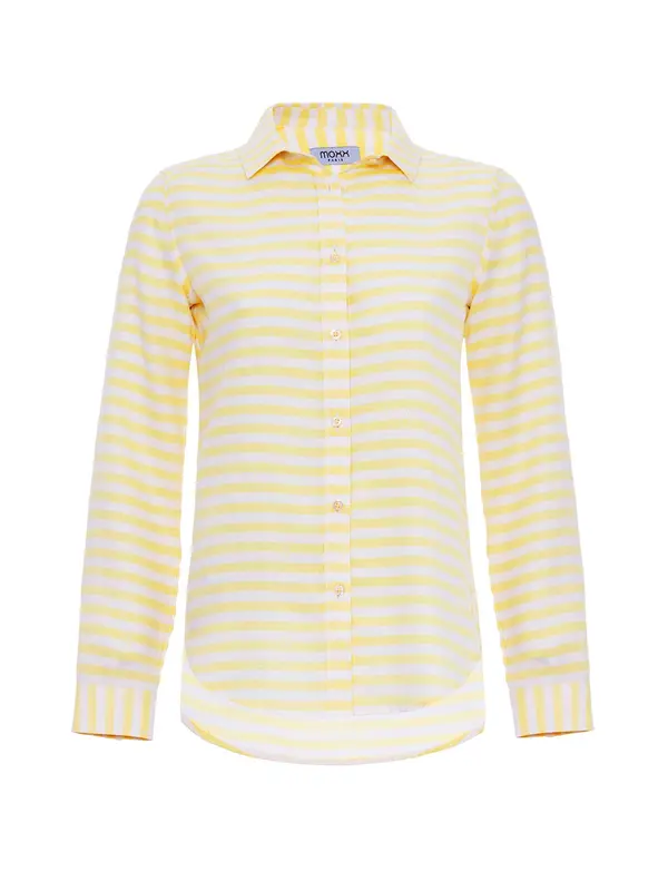 Moxx Paris Moxx Paris Bluza  rumena / bela