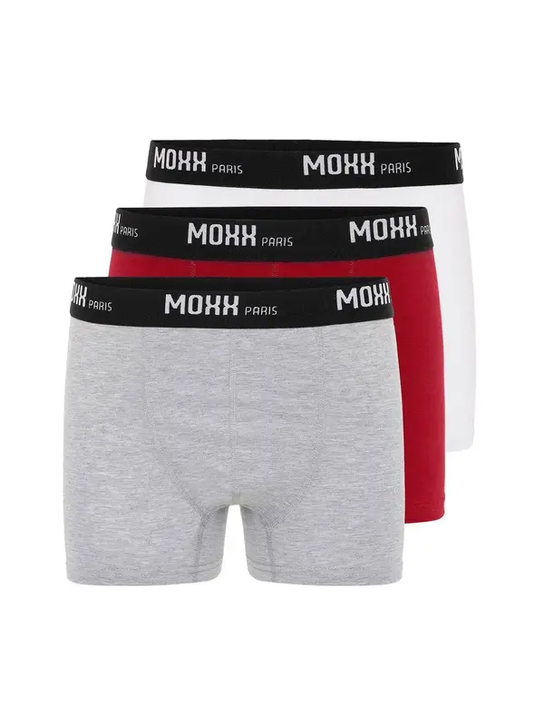Moxx Paris Moxx Paris Boksarice  pegasto siva / temno rdeča / črna / bela