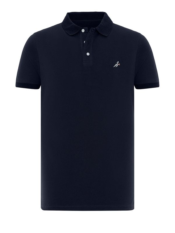 Moxx Paris Moxx Paris Majica 'Amsterdam'  mornarska / rjava / bela