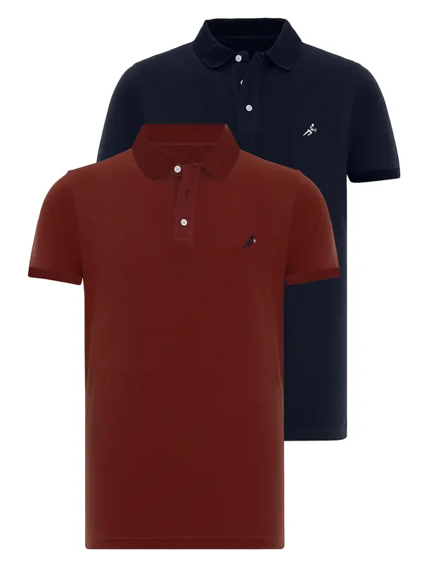 Moxx Paris Moxx Paris Majica  mornarska / mešane barve / vinsko rdeča
