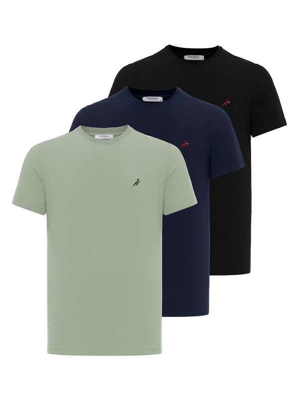 Moxx Paris Moxx Paris Majica  mornarska / zelena / rdeča / črna