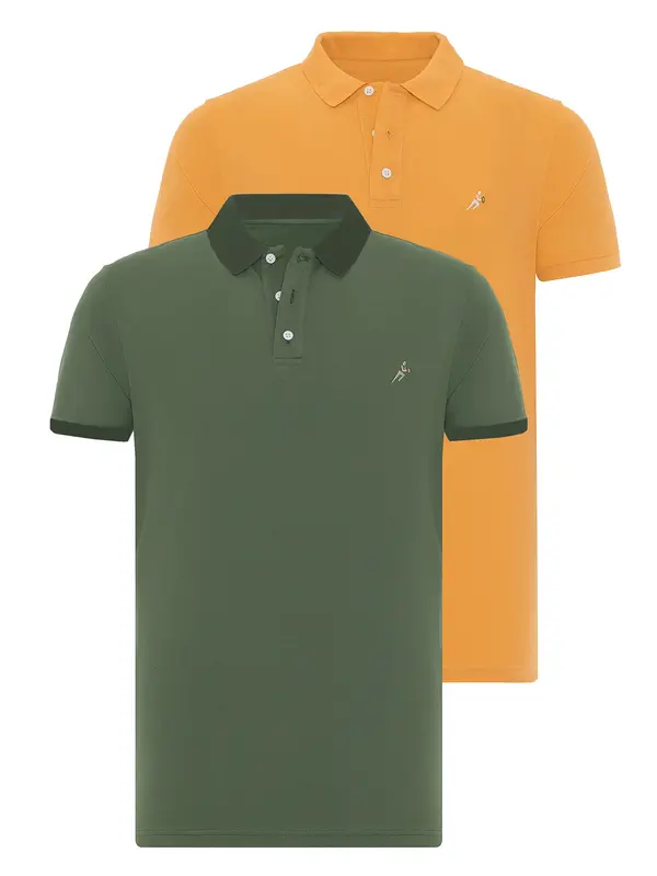 Moxx Paris Moxx Paris Majica  zelena / oranžna