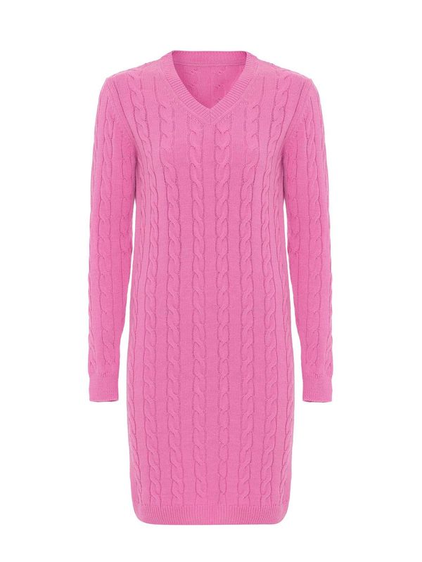 Moxx Paris Moxx Paris Pletena obleka 'Paulina'  roza